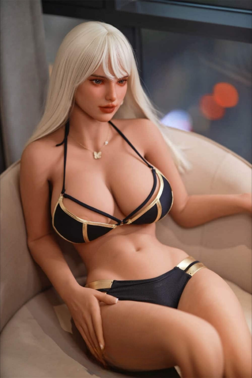 Hedi 166cm BBW Silicone Sex Doll with Gel-Filled Body