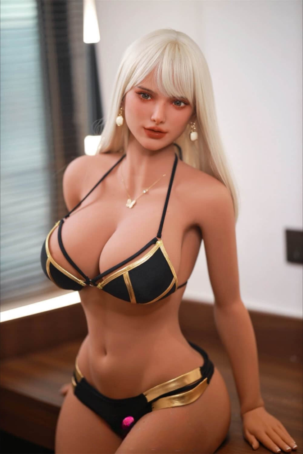 Hedi 166cm BBW Silicone Sex Doll with Gel-Filled Body