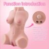 2.6Kg Big Boobs Electric Body Torso Sex Doll