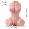 2.6Kg Big Boobs Electric Body Torso Sex Doll