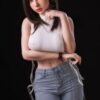 Mina Yoon 161cm Ros Head Asian Sex Doll with Extra Head