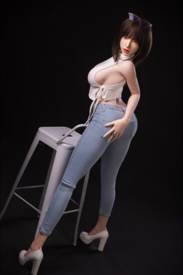 Mina Yoon 161cm Ros Head Asian Sex Doll with Extra Head