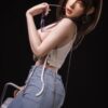 Mina Yoon 161cm Ros Head Asian Sex Doll with Extra Head