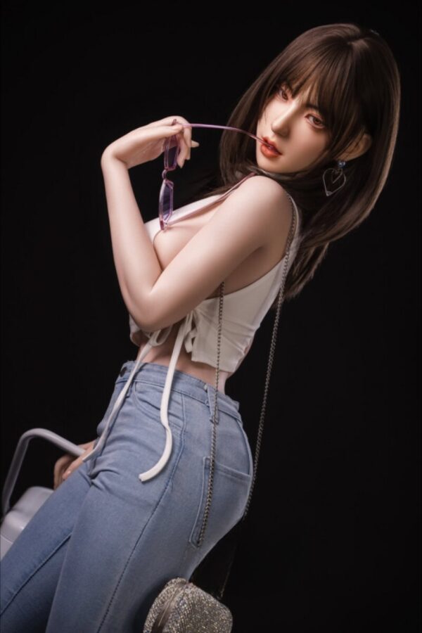 Mina Yoon 161cm Ros Head Asian Sex Doll with Extra Head