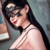 162Cm Smiling Women Silicone Love Sex Doll with Extra Head