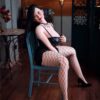162Cm Smiling Women Silicone Love Sex Doll with Extra Head